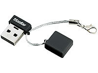 PConKey mini USB2.0-Speicherstick "Square II", 4 GB, schwarz; USB Speicher Sticks 
