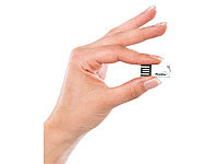 PConKey Super-Slim USB-Speicherstick "wEe Pico" mit 8 GB, wasserdicht; Flash-Laufwerke 