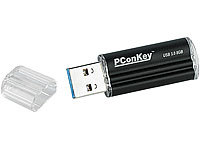 PConKey USB-3.0-Speicherstick UPD-332, 32 GB, Aluminium