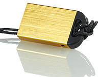 PConKey Winziger USB2.0-Speicherstick "UPD-232.XS", 32 GB, gold